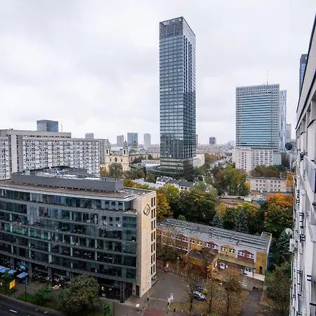 Center Modern Flat With Skyline View -15th Floor! #smart Tv #fast Wi-fi #metro Lägenhet *